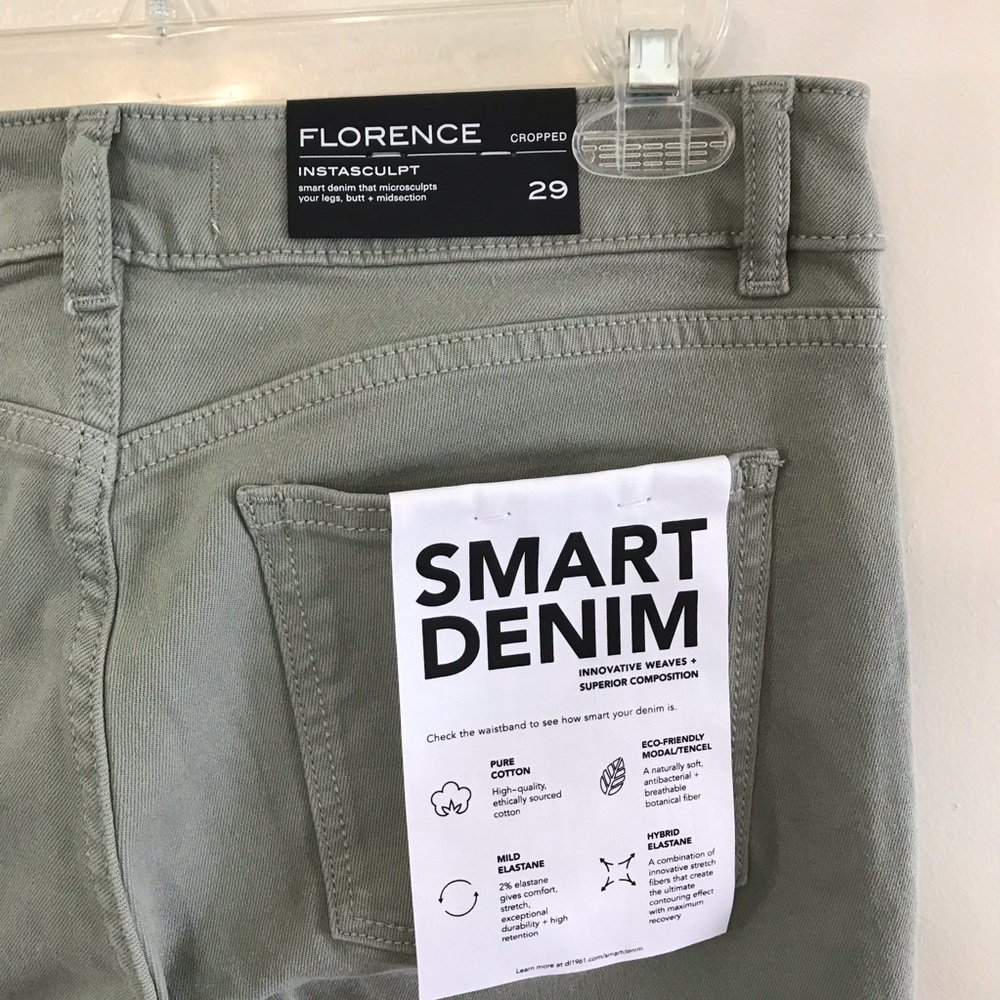 DL1961 Florence Instasculpt Crop Skinny Jeans - Picture 7 of 8